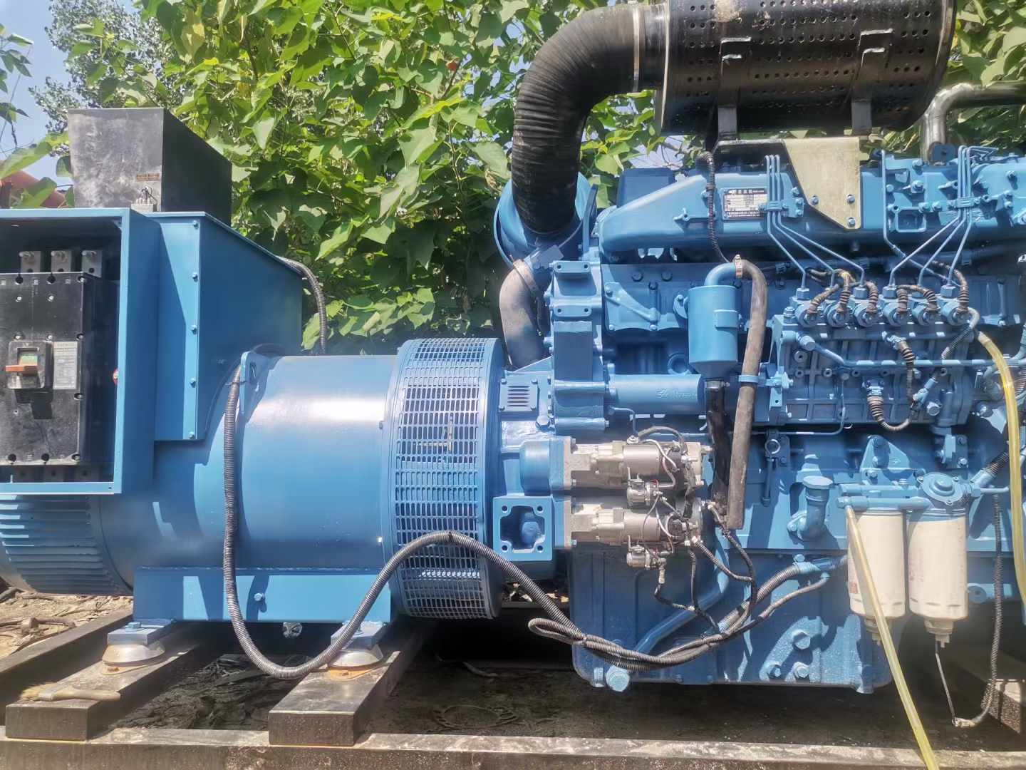 九台详细说明降低 800kW 柴油发电机输出电流波动的方法